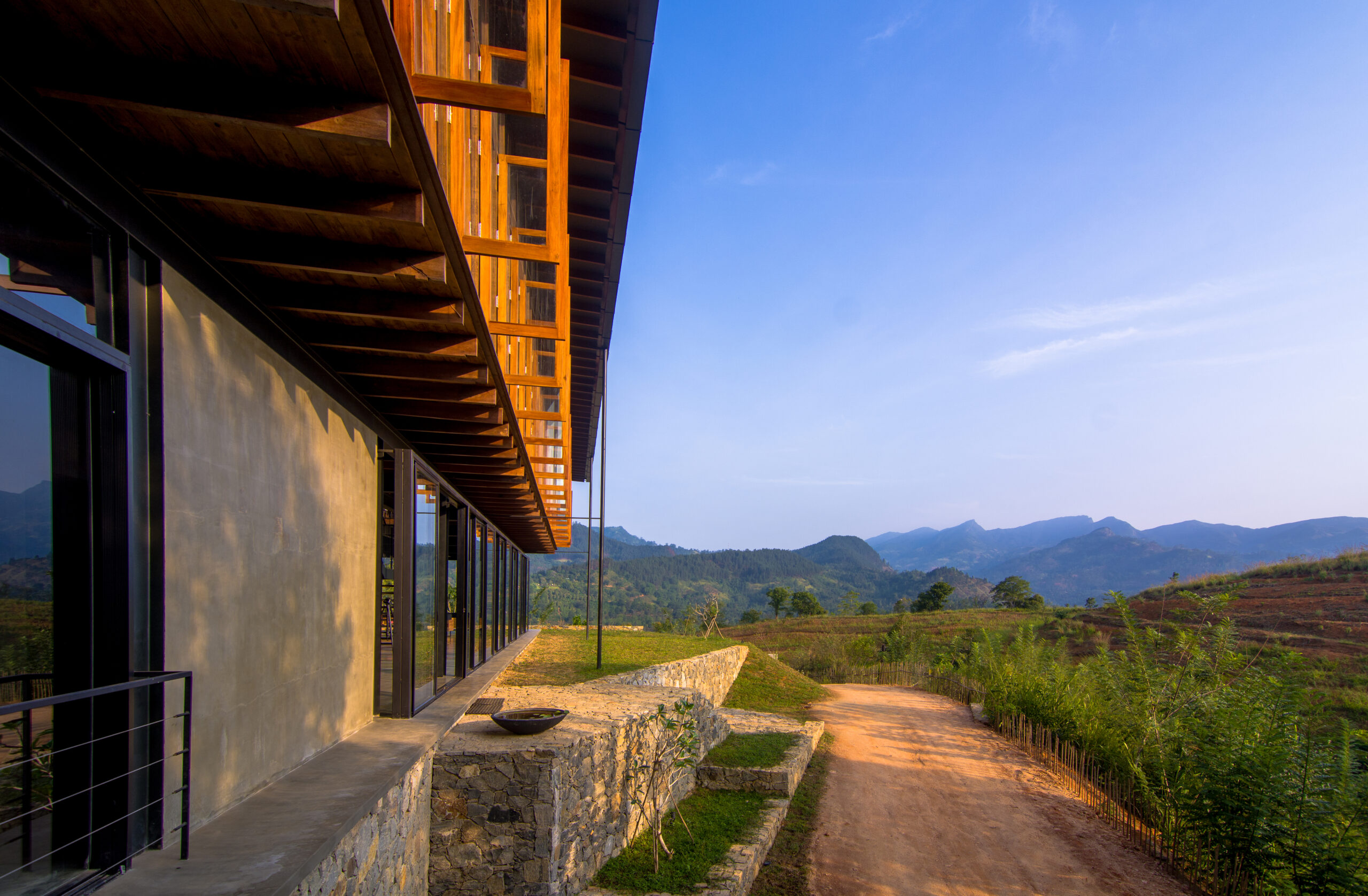 Views at Santani, one of the best eco-friendly resorts in the world