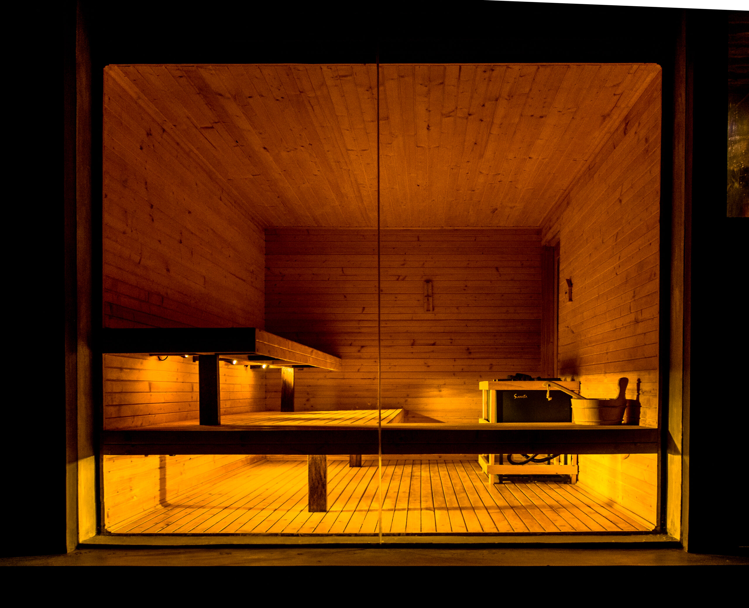 Spa Sauna at Santani, a luxury spa in Sri Lanka - best spa day for mum and daughter