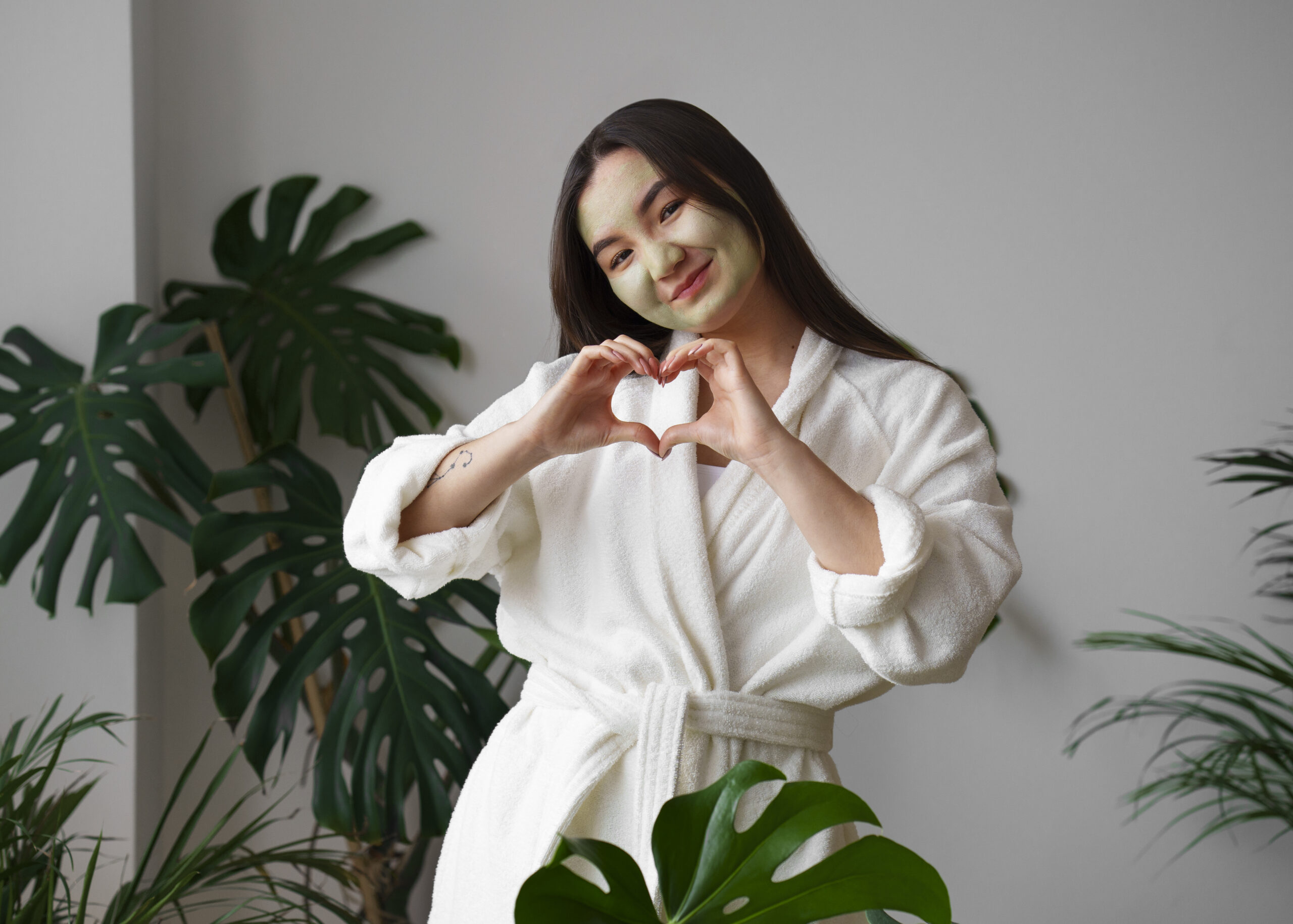 A woman who is more in tuned with her body after a panchakarma detox