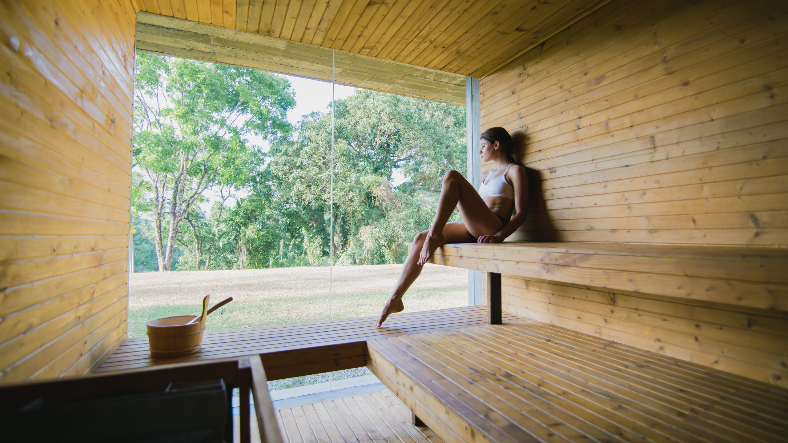 Sauna at Santani Wellness Kandy