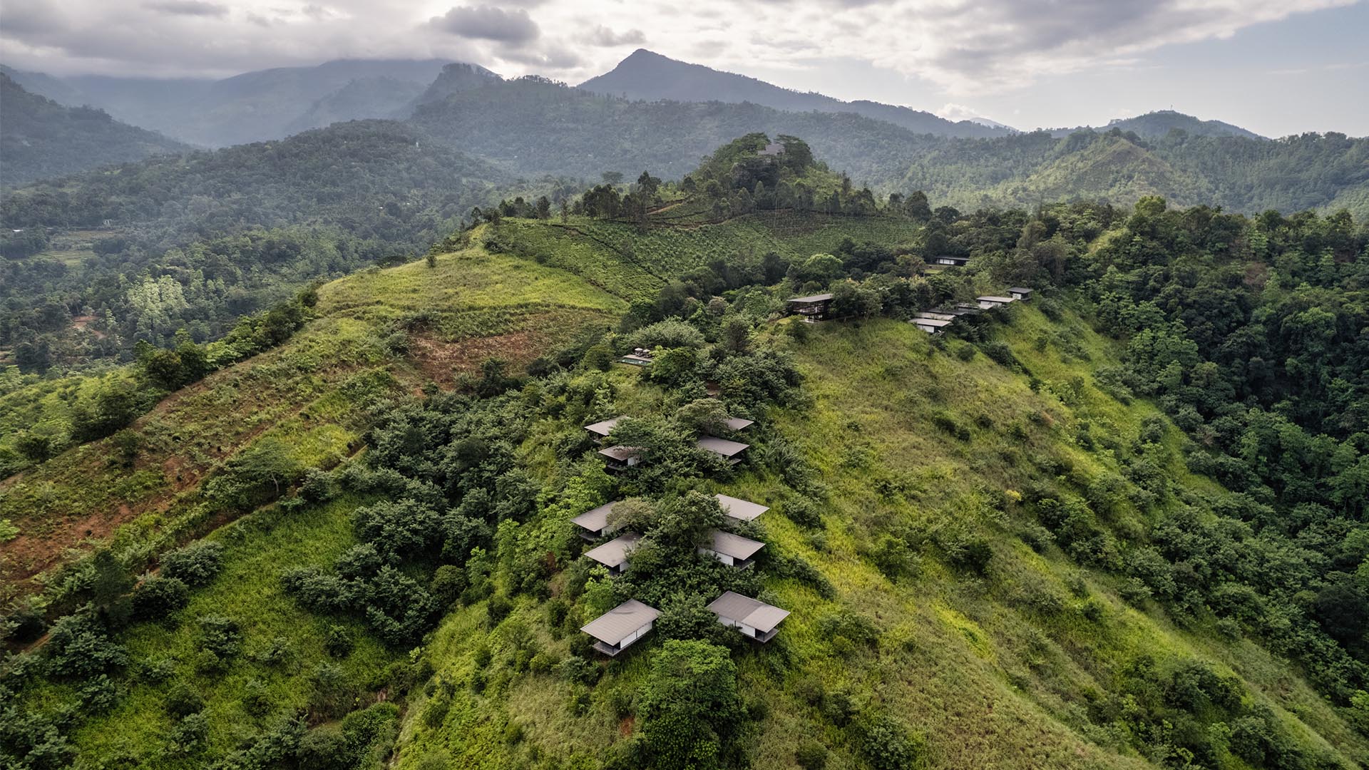 Santani Wellness Kandy surrounding by nature