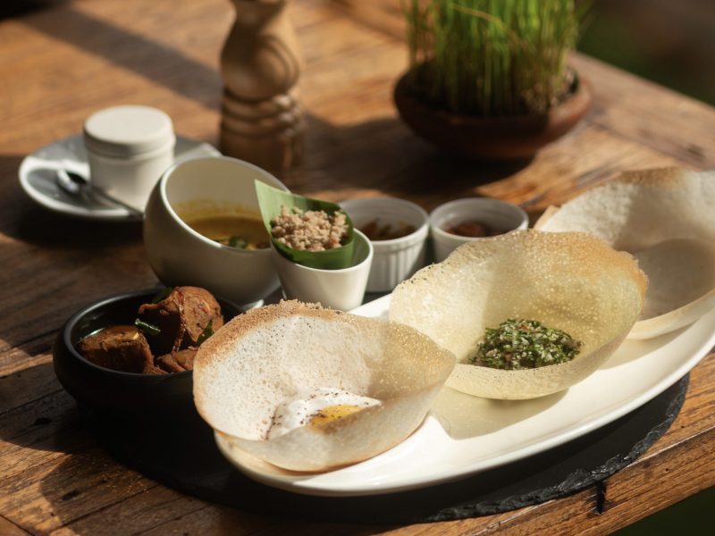 dining at Santani Wellness Kandy's luxury holistic health retreats