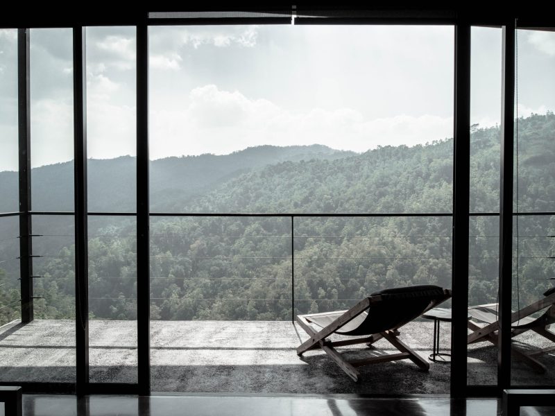 Mountain views at Santani Wellness Kandy during the best time to visit Sri Lanka