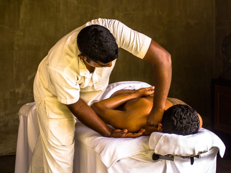 Ayurvedic massage at panchakarma retreats