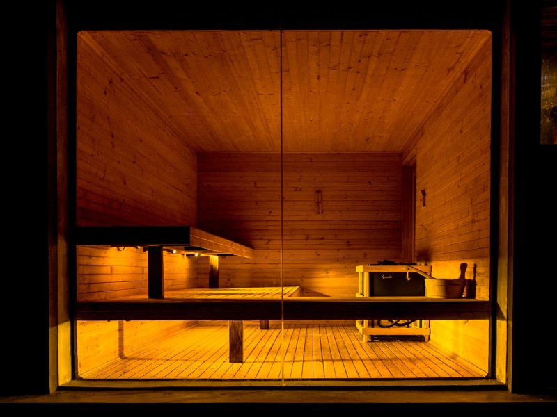 Spa Sauna at Santani, a luxury spa in Sri Lanka