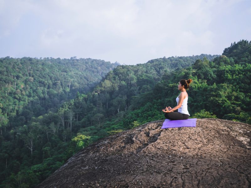 Easy yoga poses for stress relief